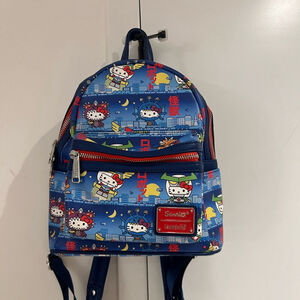 Loungefly Sanrio Hello Kitty Kaiju 2020 SDCC Mini Backpack Limited Rare NEW READ